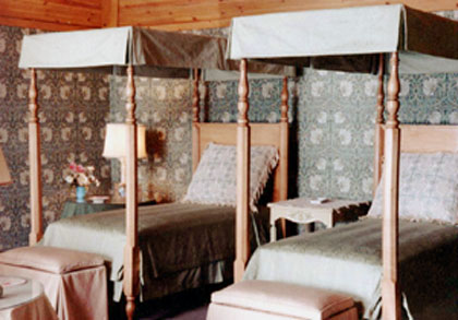 Twin sized canopy beds
